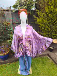 Image 1 of Amara Wrap dress - Purple