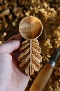 Image 3 of  Two toned Oak leaf Scoop