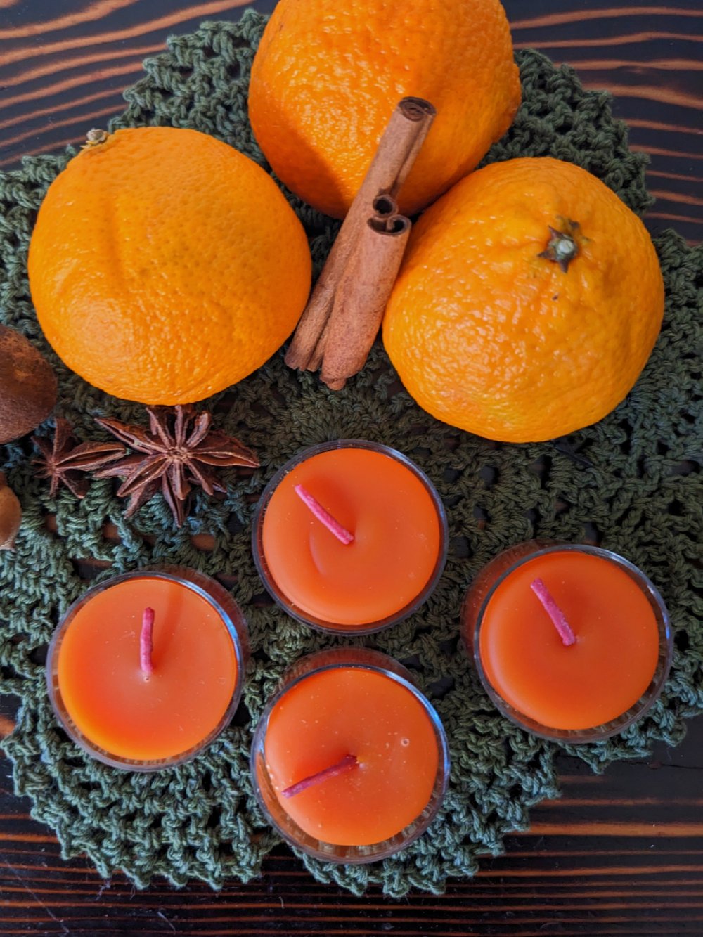 Image of Orange Spice Tealight Set 