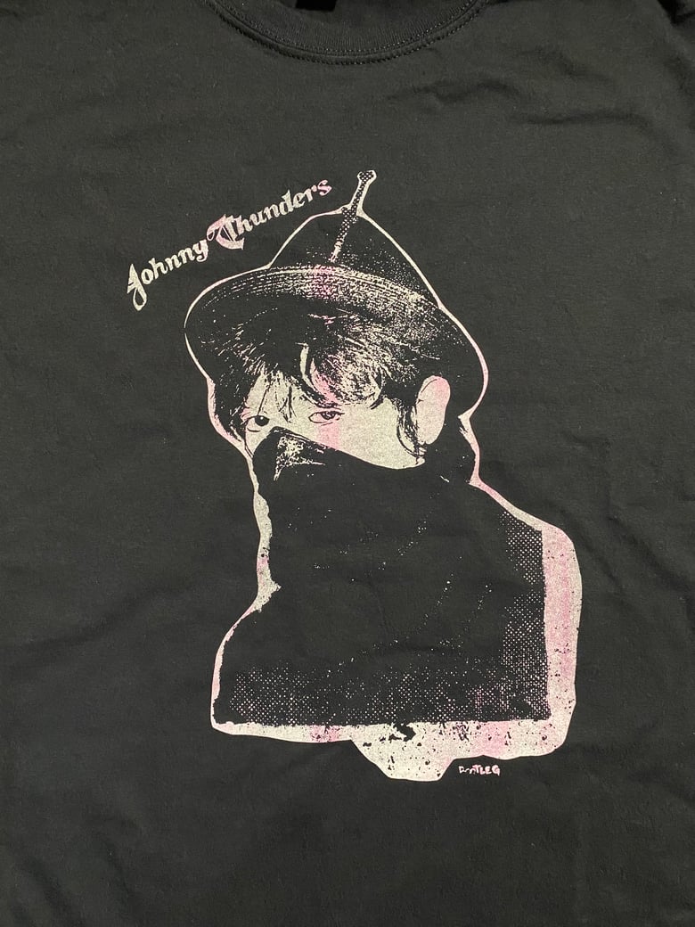 Image of Johnny thunders bootleg t shirt 