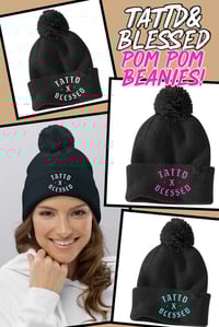 TATTD&BLESSED POM POM BEANIE!!!