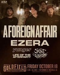 A Ticket For Our Show On 10/18 With A Foreign Affair / Ezera