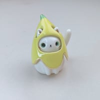 Image 1 of Banana Kitty Ceramic Figurine