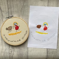 Image 3 of Child’s drawing keepsake hoop 