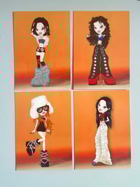 Image 1 of  aespa 'dirty work' bratz-inspired member postcards