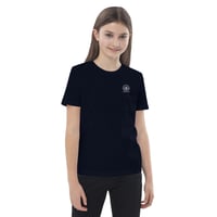 Image 1 of MMUN logo - French Navy  Organic cotton kids t-shirt