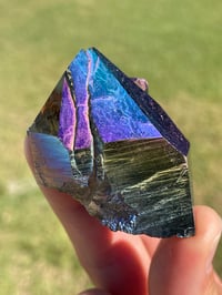 Image 11 of Aura Quartz Points Cluster #1977