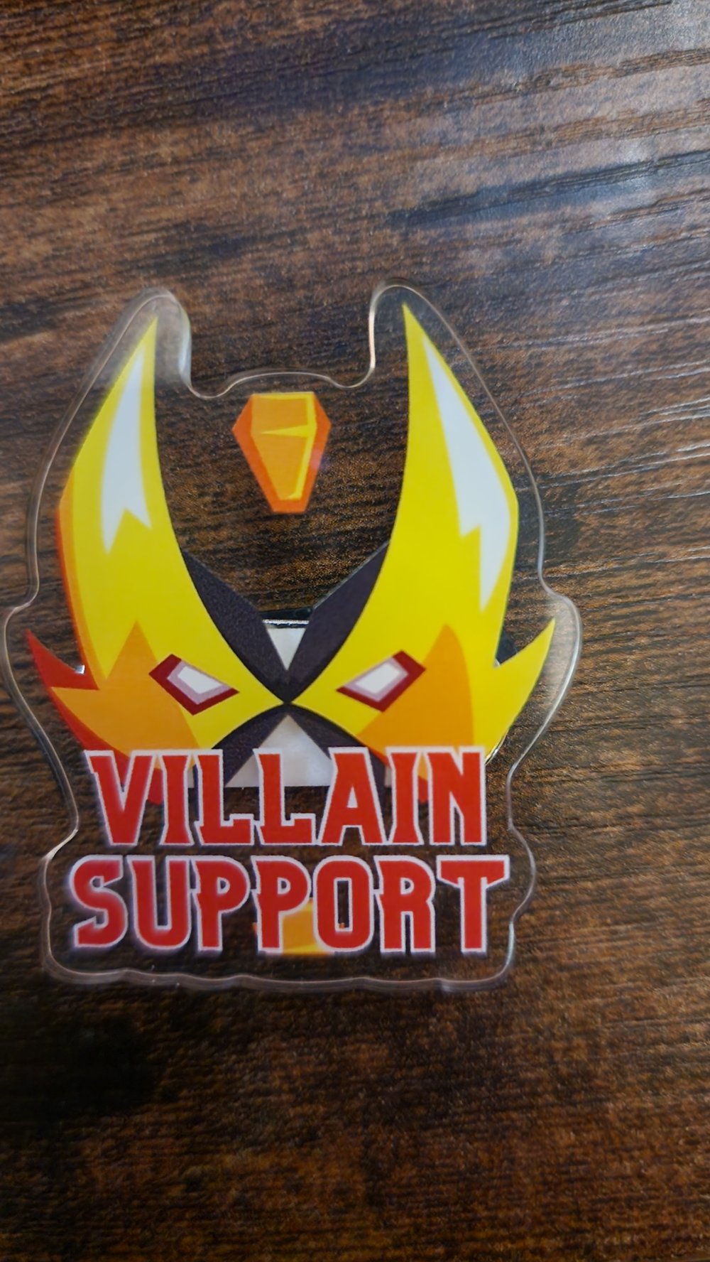 Acrylic pin