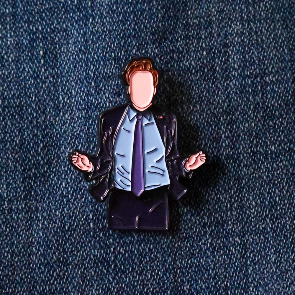 no surrender 1.5” enamel pin