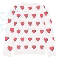Image 1 of Full of Love Knitted Crew Neck Sweater