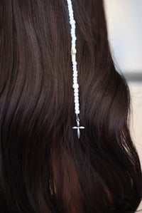 Image 2 of Heavens Glow Beaded Hair Clip