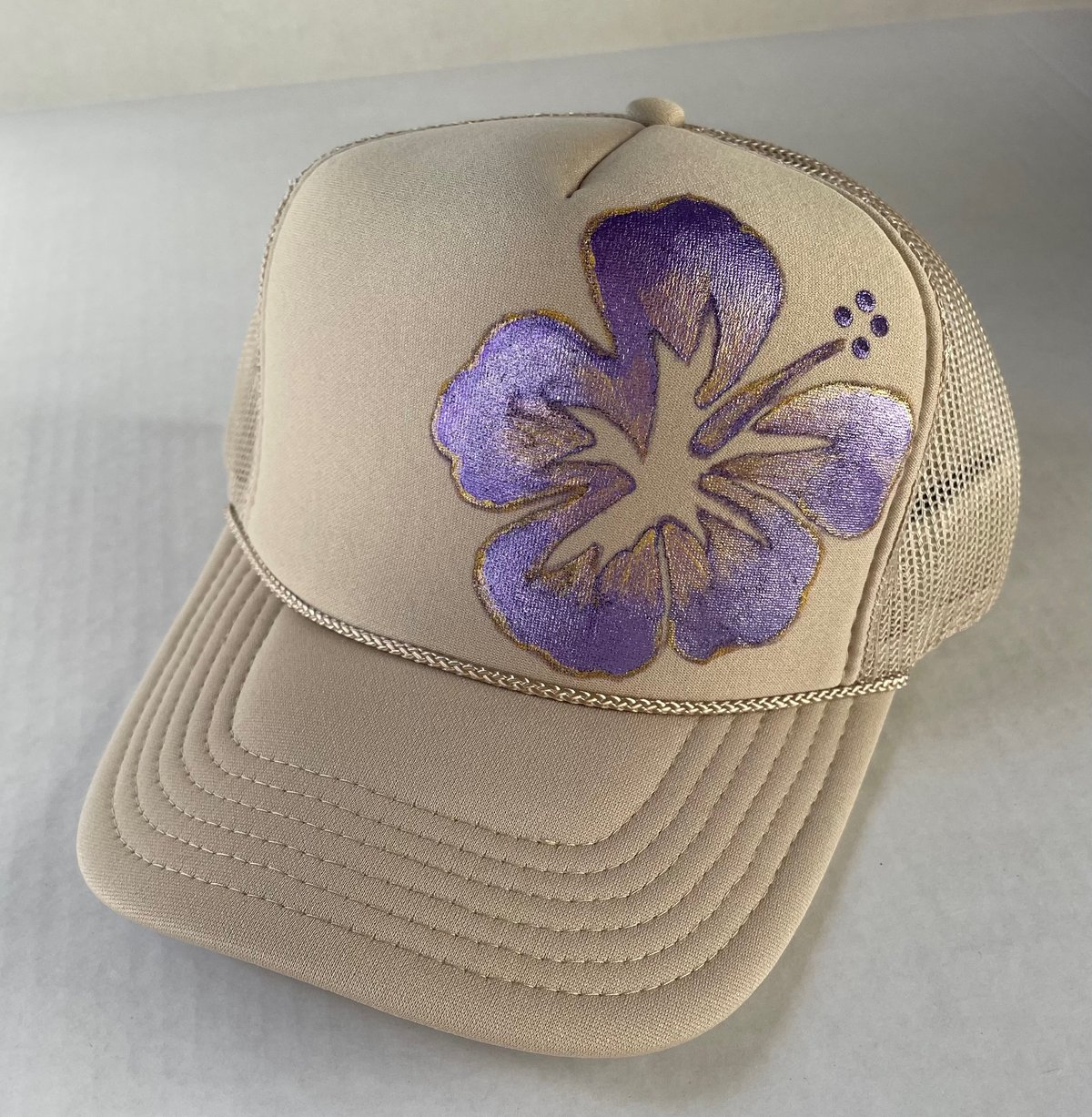 Image of Hand painted trucker #HP17