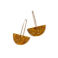 Image 1 of Orbicular Jasper Earrings No. 1