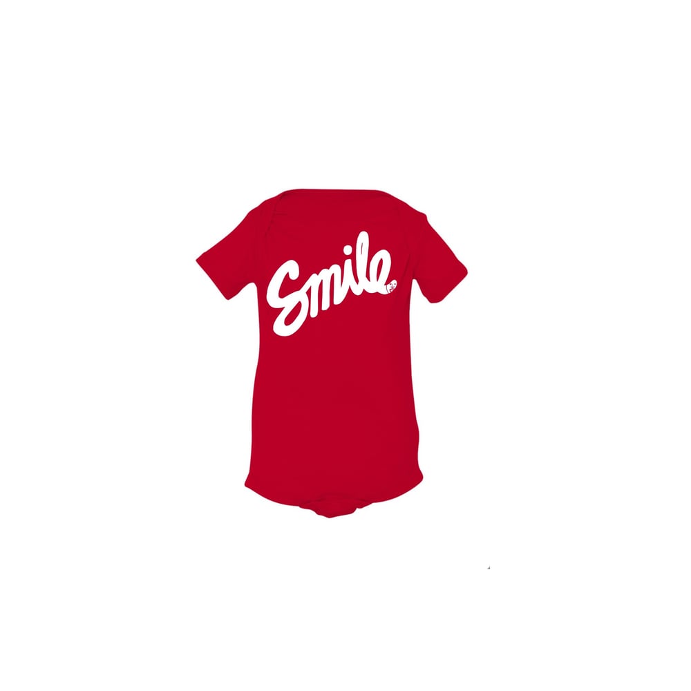 Image of Red Smile Onesie 