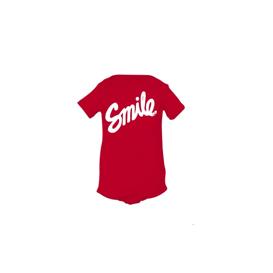 Image of Red Smile Onesie 
