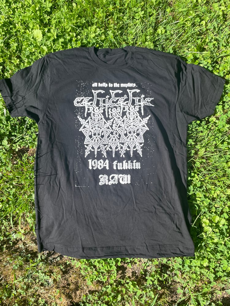 Image of CeltiC Frawst/Hellhamma/Prowling Deth tee