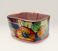 Image 2 of “Waterlilly” reduction lustre bowl