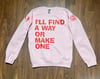 CLARK ATLANTA UNIVERSITY MOTTO SWEATSHIRT