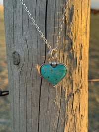 Image 1 of Blue Range Heart Necklace