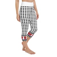Image 2 of Polka Capri Leggings