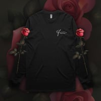 Image 1 of Signature Rose Long Sleeve Tee