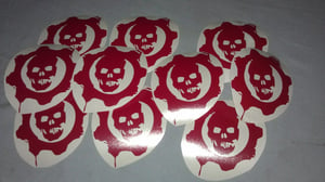 Image of Gears of War Logo Sticker