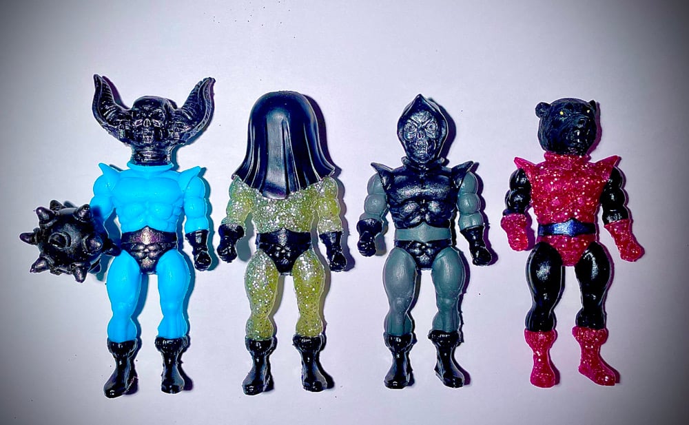 NECRONAUTS Handmade Rubber Figures