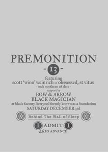 Image of Premonition 13 Ticket 