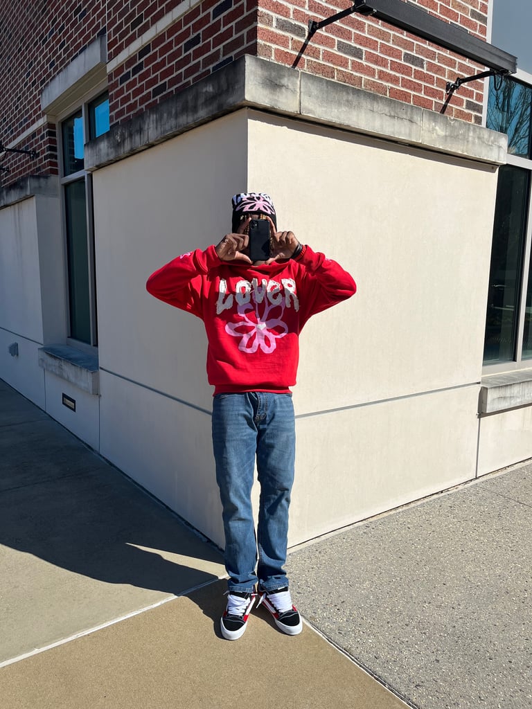 "LOVER" Hoodie Image 2