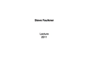Image of Lecture Notes 2011 eBook