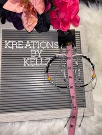 Image 3 of Silver Lining Large Hoops