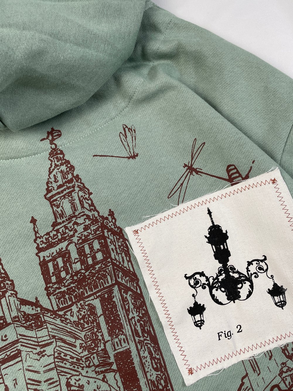 SUDADERA CATEDRAL VERDE ALOE