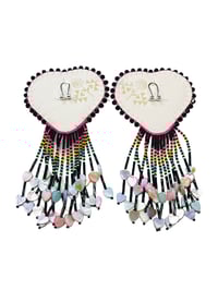 Image 2 of Lisa Frank Mega Inlay Earrings 