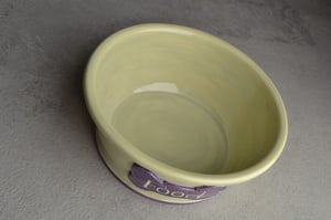 Image of Dog Bowl Set Smooth Sided Food & Water