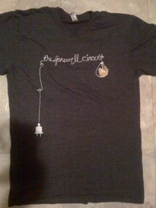 Image of The Farewell Circuit Bird/Light Bulb Shirt (2009)