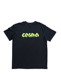 Image 2 of CASPA LOGO SLIME (GREEN) T W/ STICKER PACK