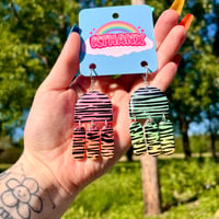 Image 1 of Mis-Match Rainbow Zebra Jollies 