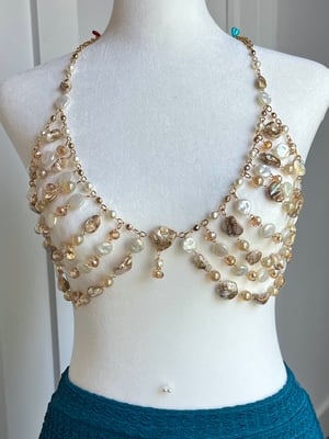 Image of Seas the Opportunity Beaded Bra
