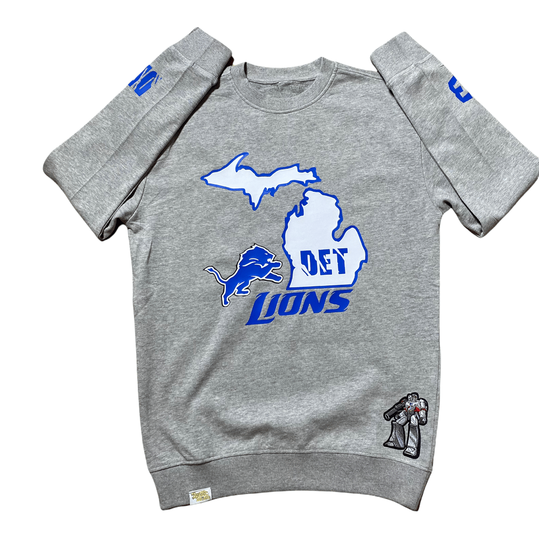 detroit lions crew neck