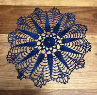 Image 1 of Dark Blue Doily 1