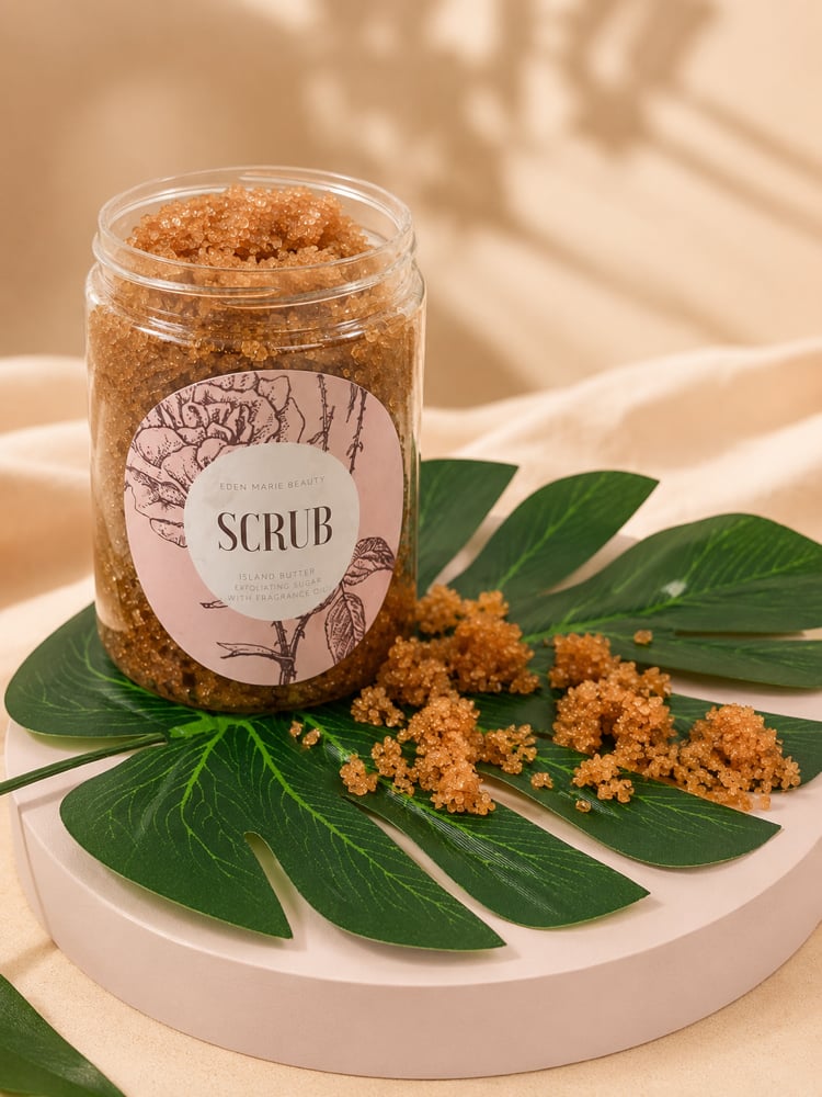 Image of     Golden Citrus Glow Scrub