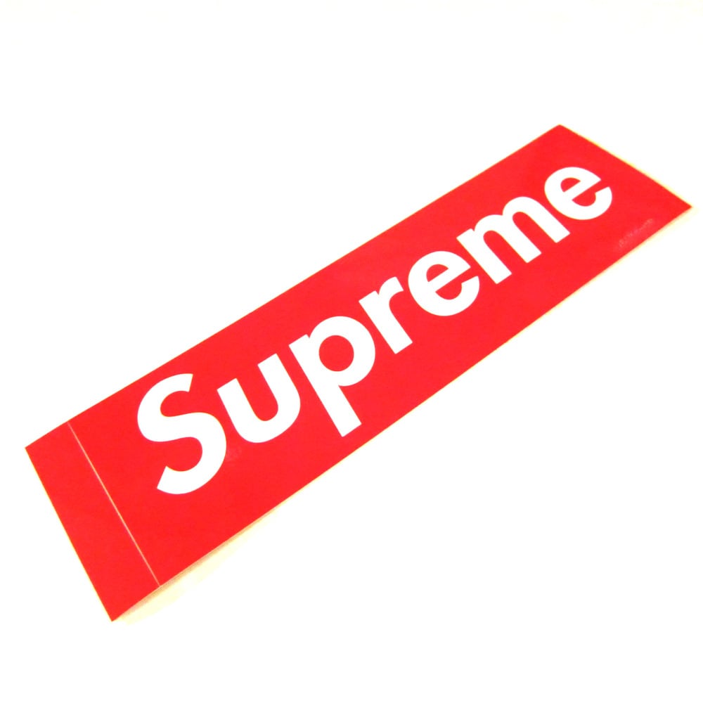 SupremeProxy — Red Supreme Box Logo Sticker