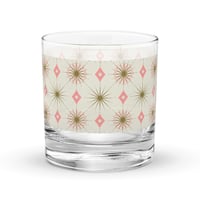 Image 1 of Starburst Pink 10.5oz Rocks Glass