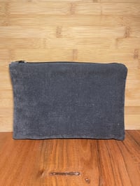 Image 2 of Pochette jeans et tissus anthracite 