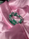 Pink and Green Marbles