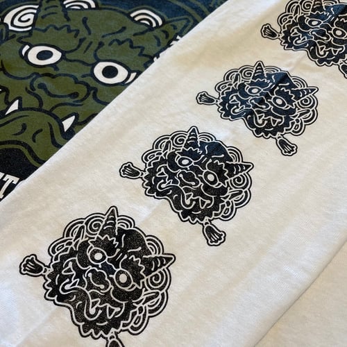 Image of ONI LONG SLEEVE T WHT