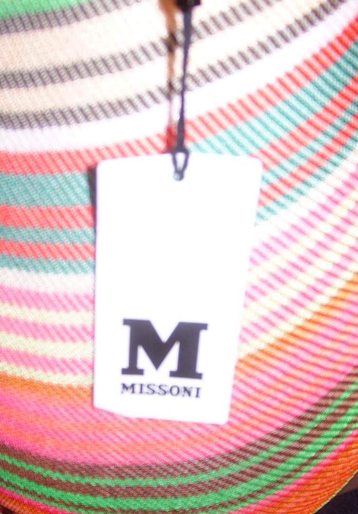 Image of Missoni Multi-Color Asymmetrical Sash Top