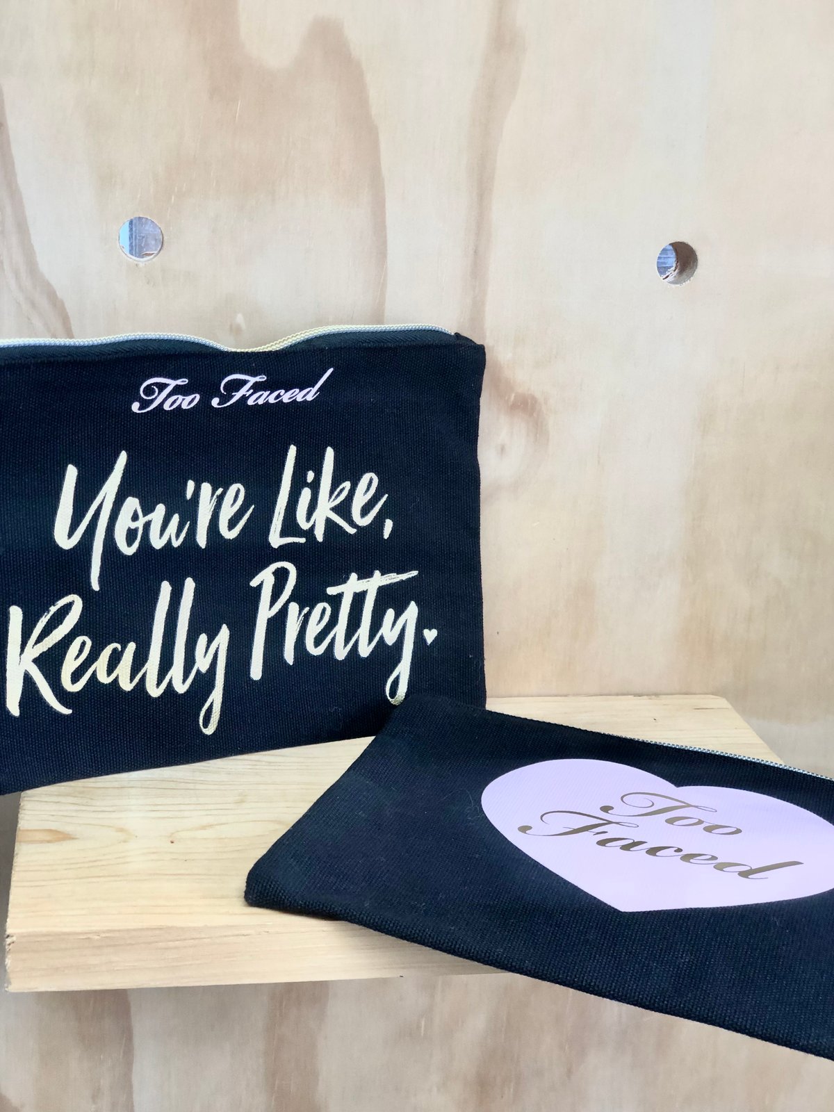 Image of Too Faced Canvas Make Up Bag