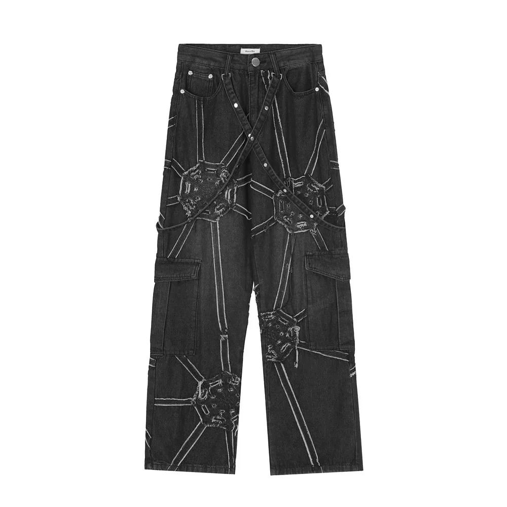 SPIDER WEB DENIMS | Scum Mob