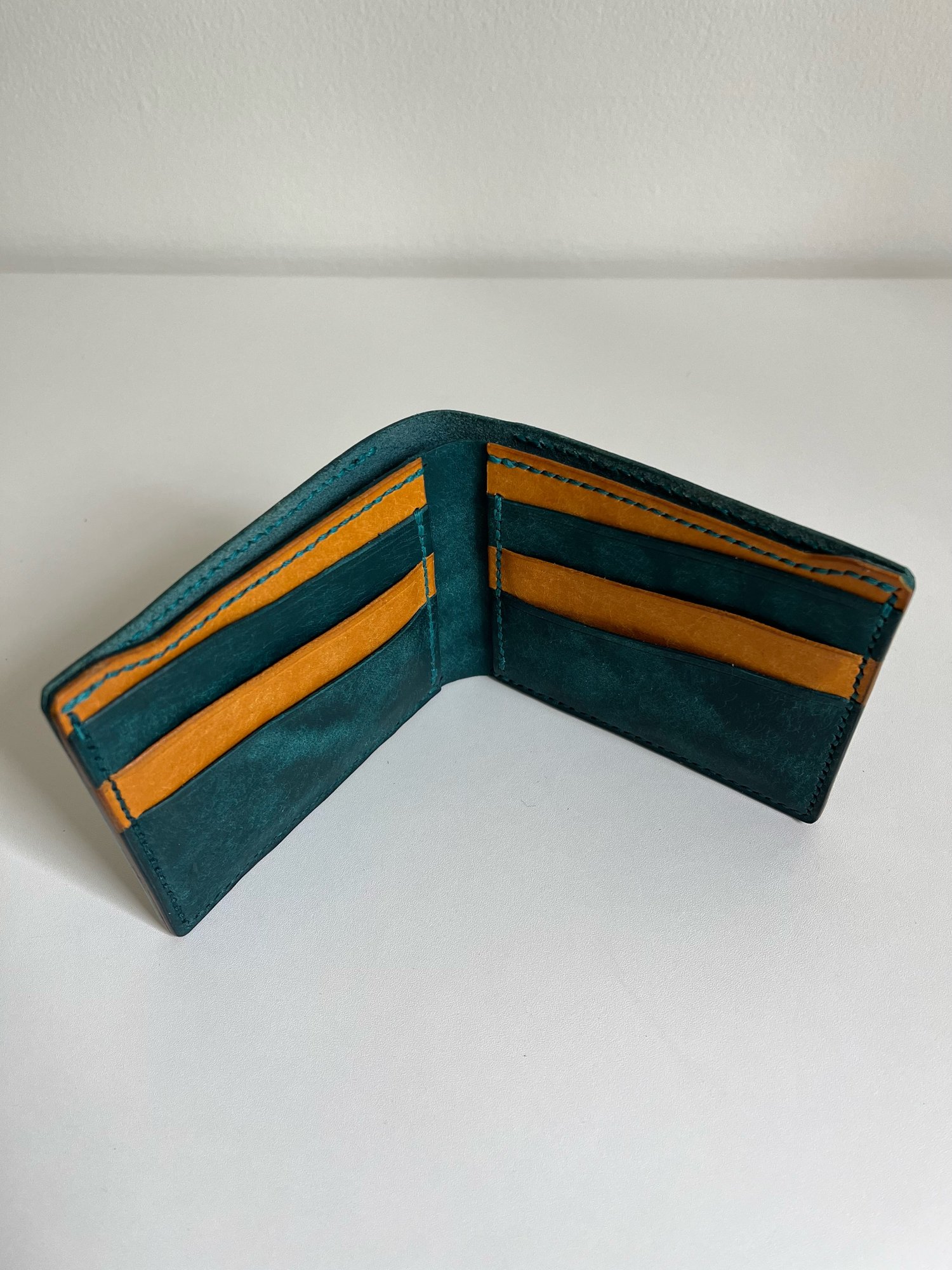 Image of Ortensia/Yellow Pueblo (2-tone) 9-pocket Bifold 